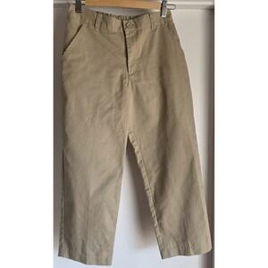 Real School Boys Pants Size 10H Tan Khakis Chino Trousers Slacks Casual